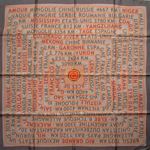 vintage Hermes scarf